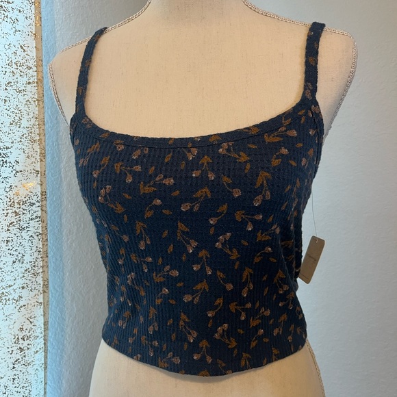 NWT FREE PEOPLE One of The Girls Floral Brami Top Size M - Picture 2 of 6